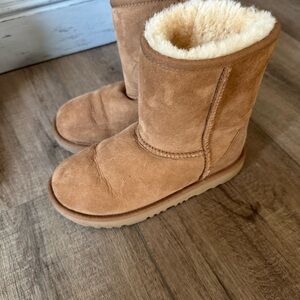 UGG Cream Shearling Boots Kids size 3